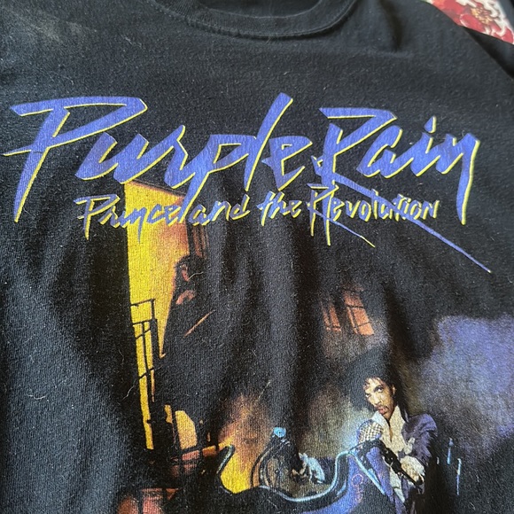 Prince Purple Rain Shirt Size M - Picture 2 of 4